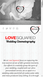 Mobile Screenshot of lovesquaredweddings.com